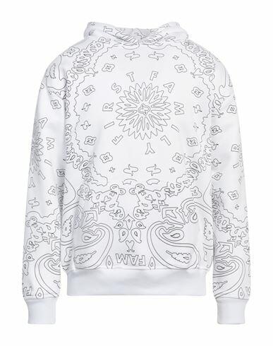 Family First Milano Man Sweatshirt White Cotton Cover