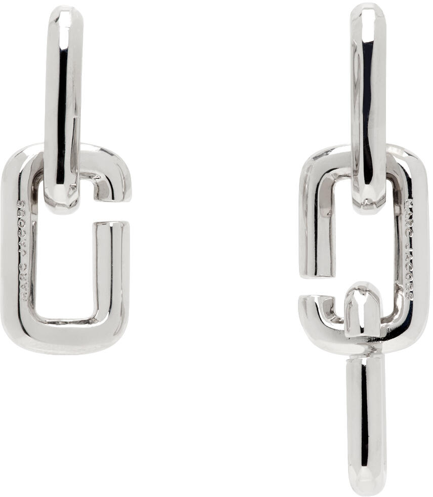 Marc Jacobs Silver 'The J Marc Chain Link' Earrings Cover