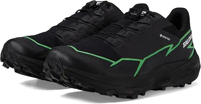 Salomon Thundercross GORE-TEX(r) (Black/Green Gecko/Black) Men's Shoes Cover