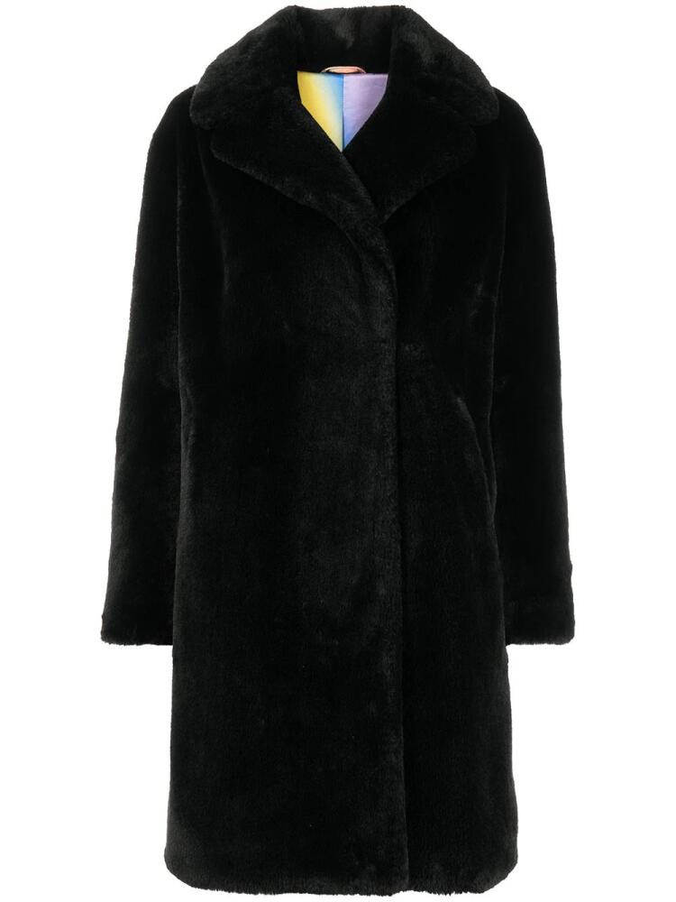 Apparis Imani faux-fur coat - Black Cover