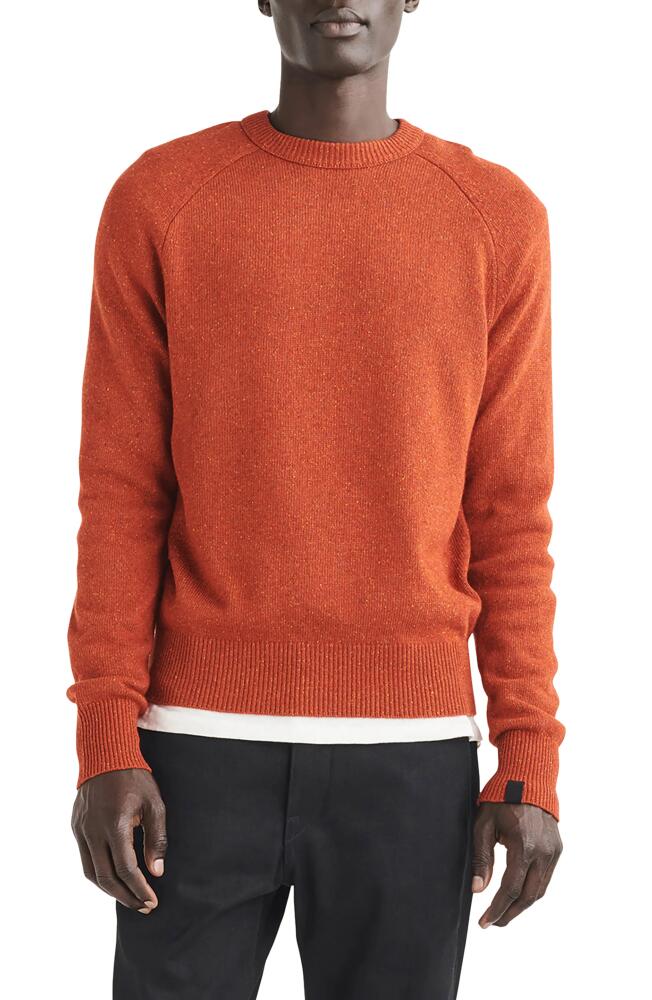 rag & bone Donegal Wool Blend Sweater in Rustmult Cover