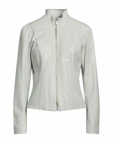 Masterpelle Woman Jacket Light grey Soft Leather Cover