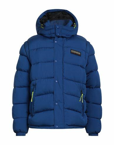 Napapijri Man Puffer Blue Polyamide Cover