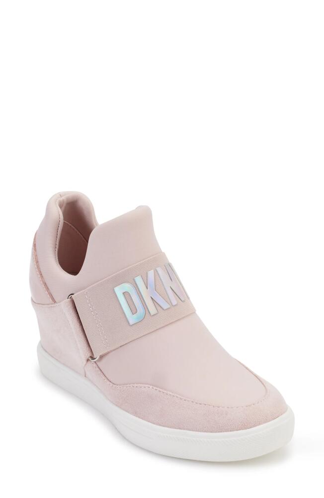 DKNY Cosmos Hidden Wedge Sneaker in Lotus Cover