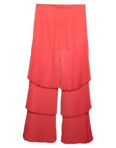 Cristinaeffe Woman Pants Red Polyester Cover