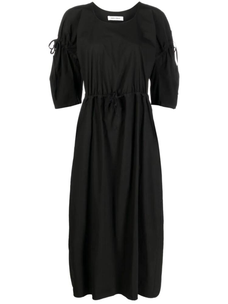 Henrik Vibskov Tapas U-neck midi dress - Black Cover