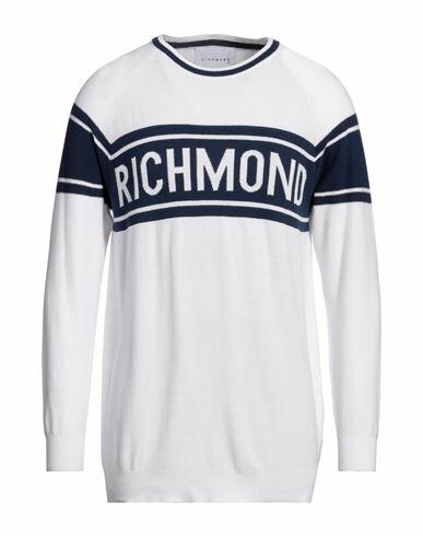 Richmond X Man Sweater White Cotton Cover