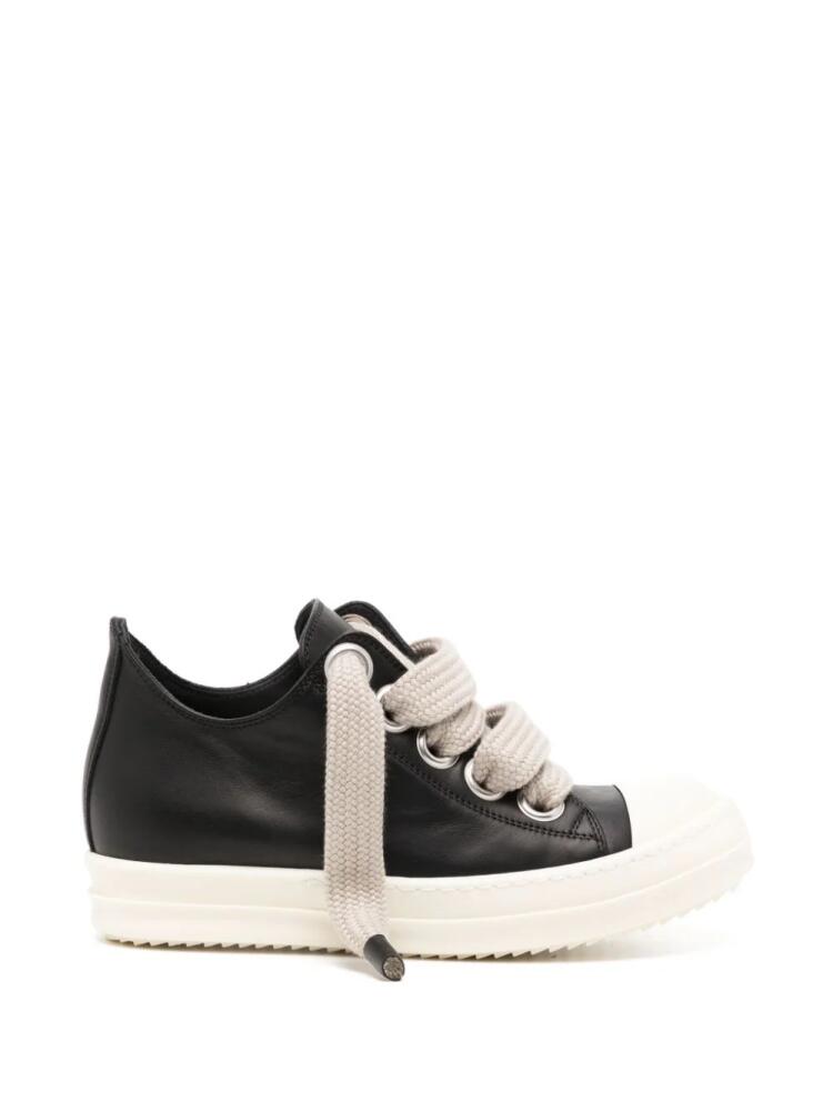 Rick Owens Portervlle Jumbolaced lace-up sneakers - Black Cover