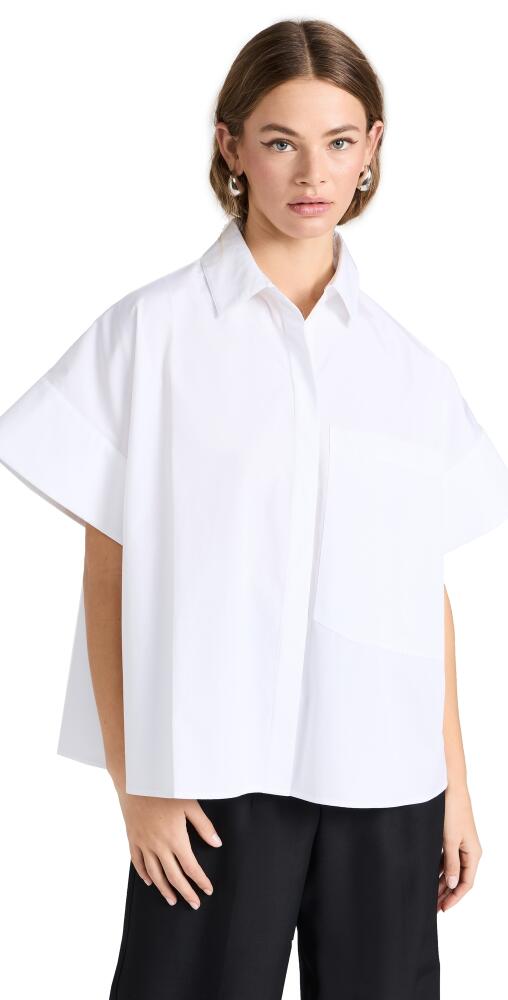 CO Boxy Short Sleeve Shirt White Cover