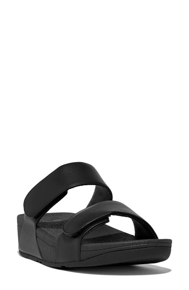 FitFlop Lulu Slide Sandal in All Black Cover