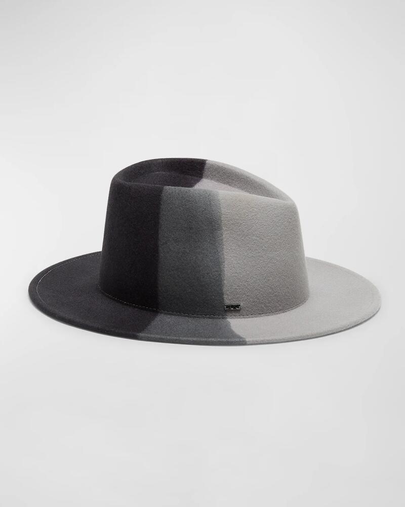 Eugenia Kim Blaine Color Block Wool Fedora Cover