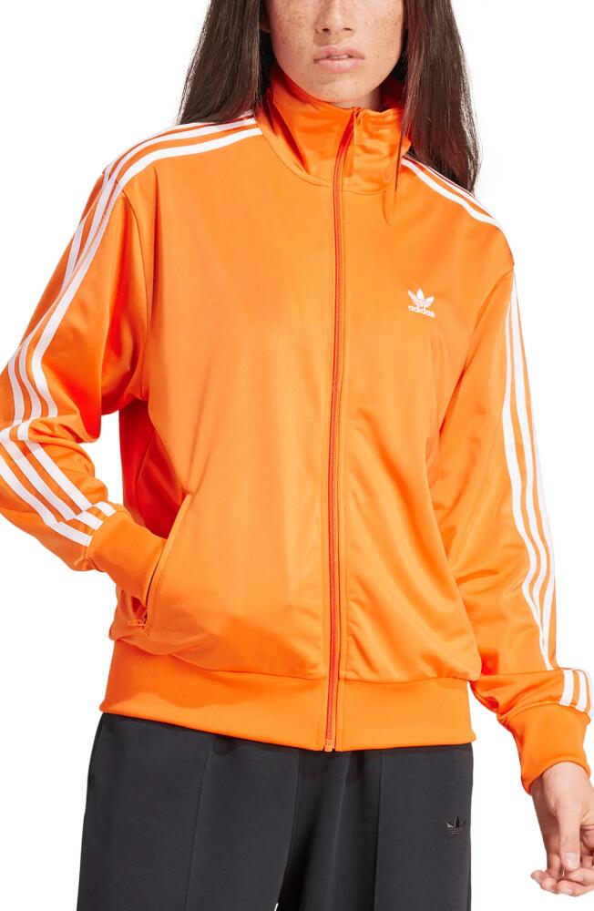 adidas Adicolor Firebird Recycled Polyester Track Jacket in Orange Cover