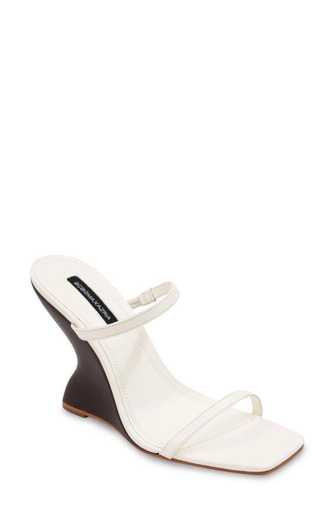 bcbg Westa Wedge Sandal in Gardenia Cover