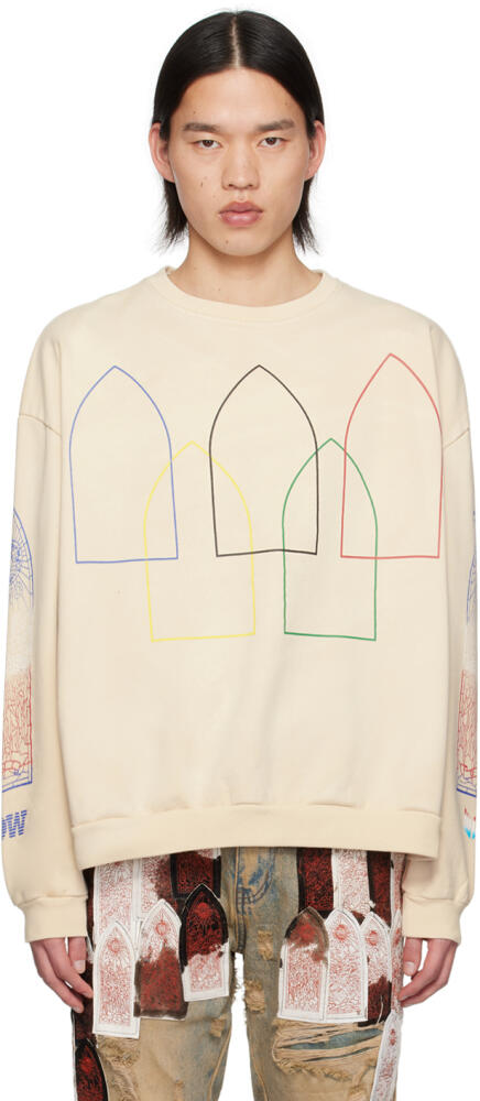 Who Decides War Off-White Intertwined Windows Sweatshirt Cover