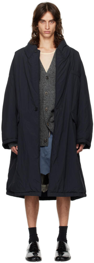 Maison Margiela Black Insulated Coat Cover