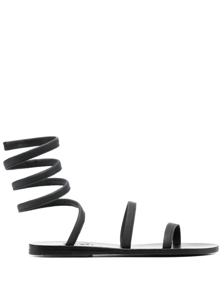 Ancient Greek Sandals strappy leather sandals - Black Cover