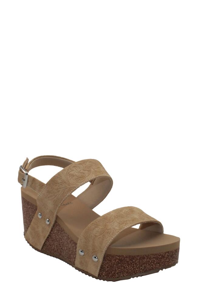 Volatile Summer Love Platform Wedge Sandal in Beige Cover