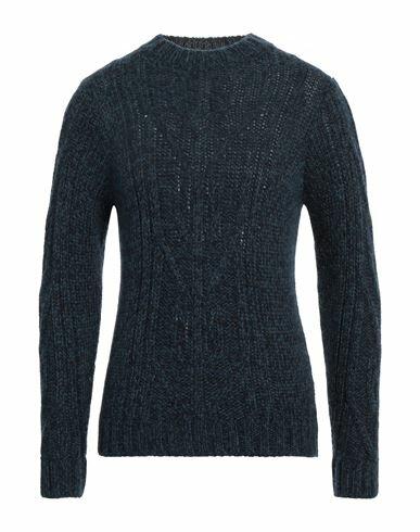 Wool & Co Man Sweater Navy blue Acrylic, Wool, Alpaca wool, Viscose Cover