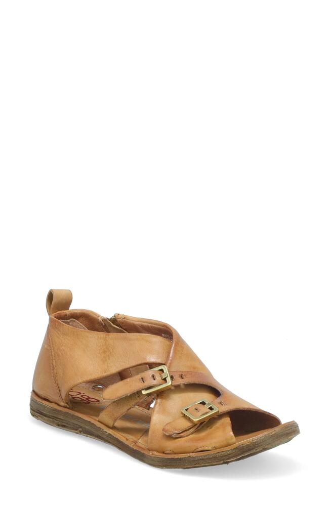 A. S.98 Riggs Sandal in Camel Cover