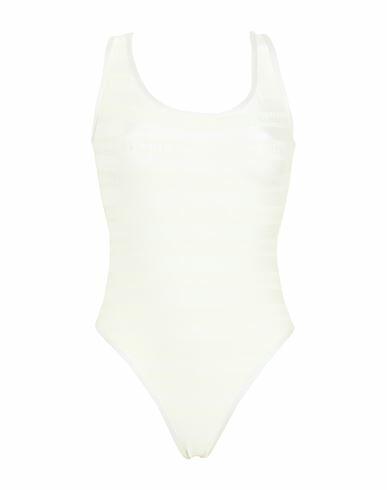 Balmain Woman One-piece swimsuit Ivory Polyamide, Elastane Cover