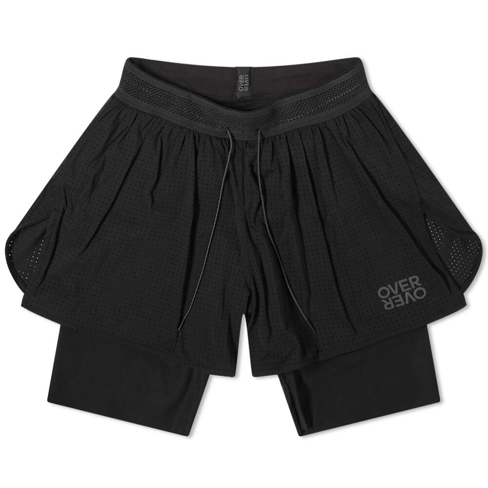 Over Over Men's 2 Layer Short in Black Breathe Cover