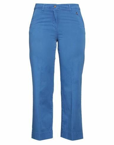 Gai Mattiolo Woman Pants Light blue Cotton, Elastane Cover