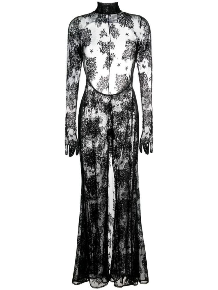 GCDS sheer lace jumpsuit - Black Cover