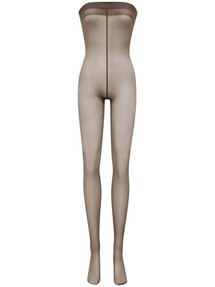 Saint Laurent Jumpsuit tights - Brown Cover