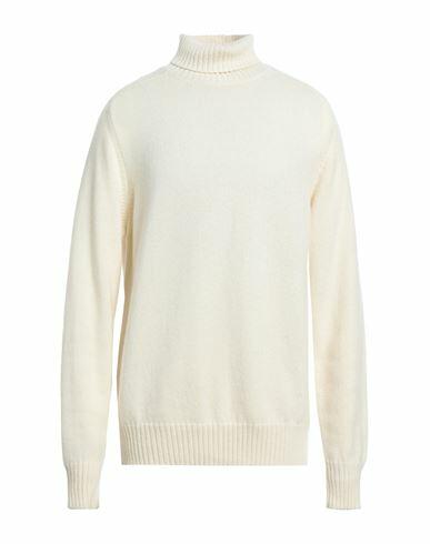 Isaia Man Turtleneck Ivory Cashmere Cover