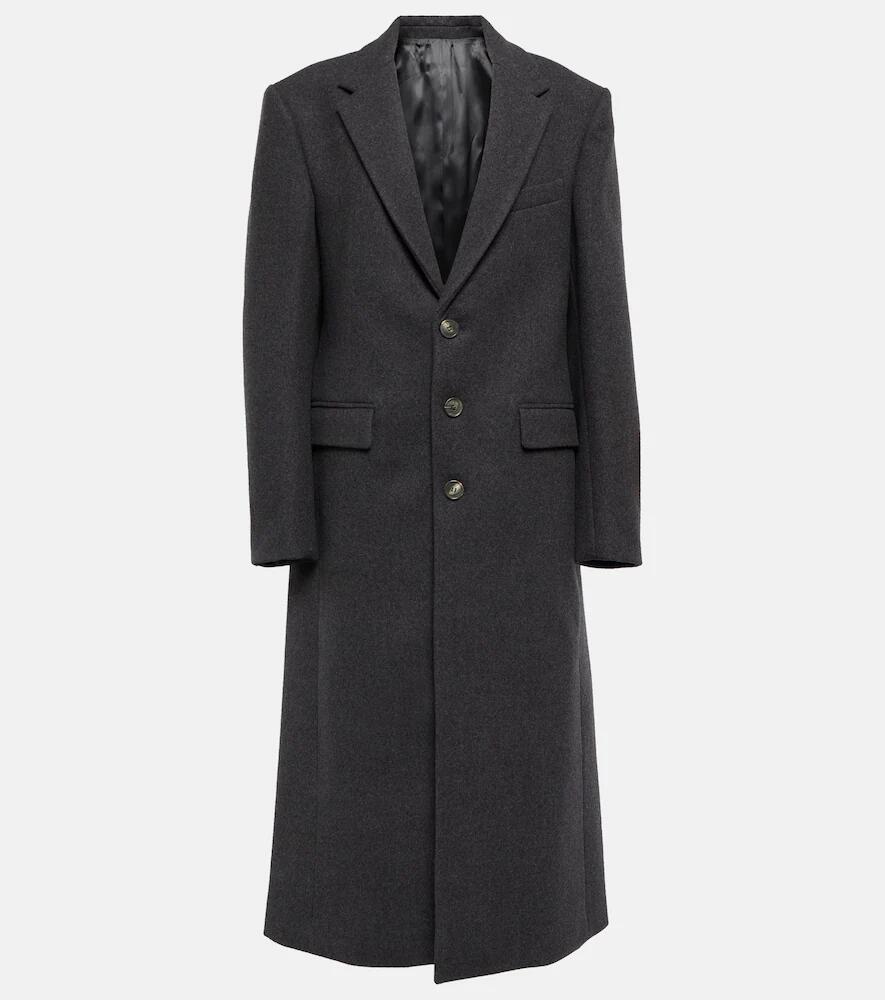 Wardrobe. NYC Single-breasted wool coat Cover