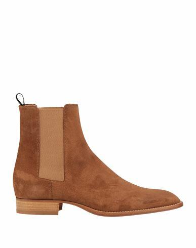 Lemaré Man Ankle boots Camel Soft Leather Cover