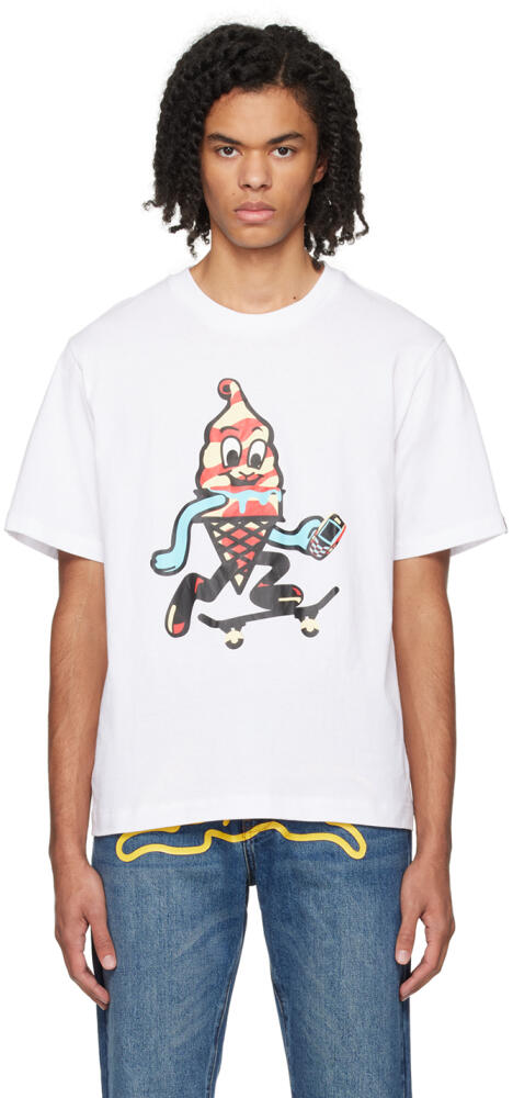 ICECREAM White Skate Cone T-Shirt Cover