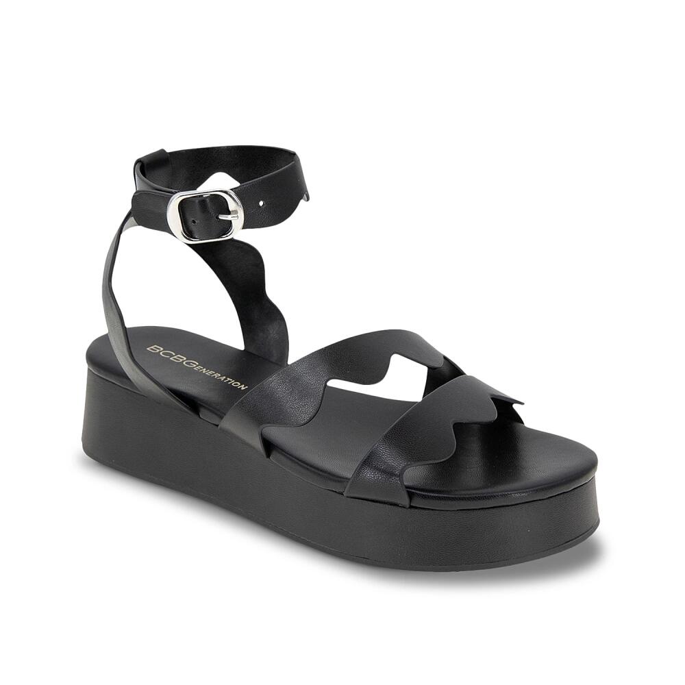 BCBGeneration Faye Platform Sandal | Women's | Black Cover