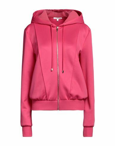 Patrizia Pepe Woman Sweatshirt Fuchsia Polyester, Elastane Cover