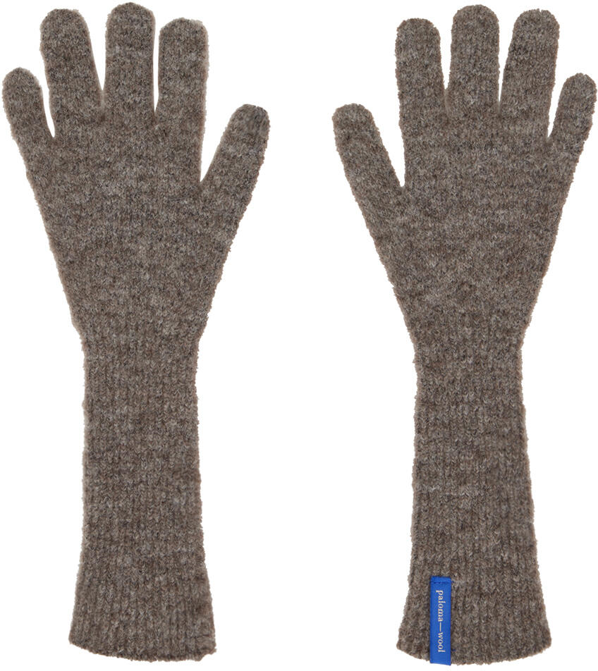 Paloma Wool Taupe Peter Gloves Cover