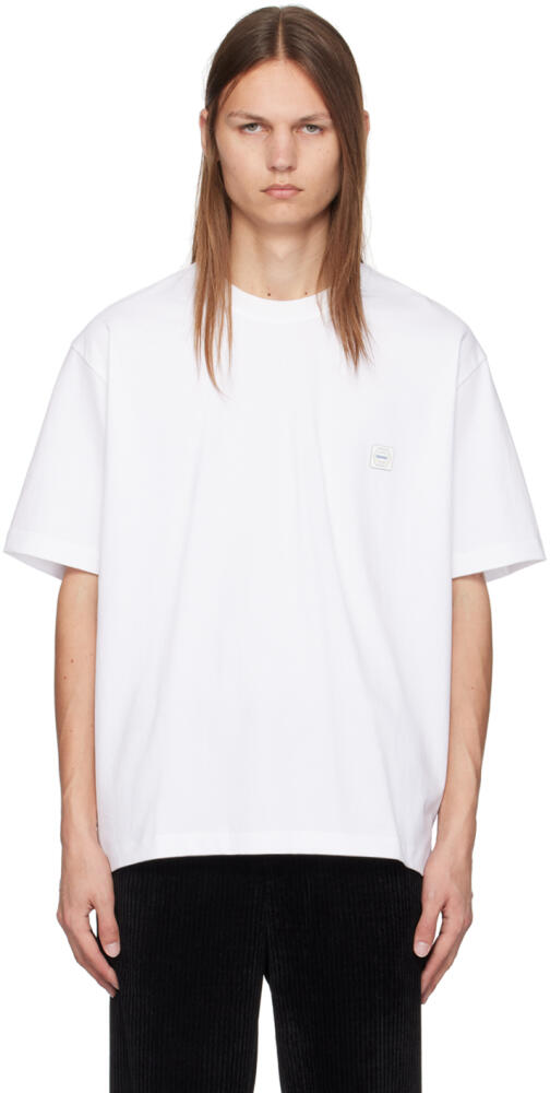 Solid Homme White Pixel T-Shirt Cover