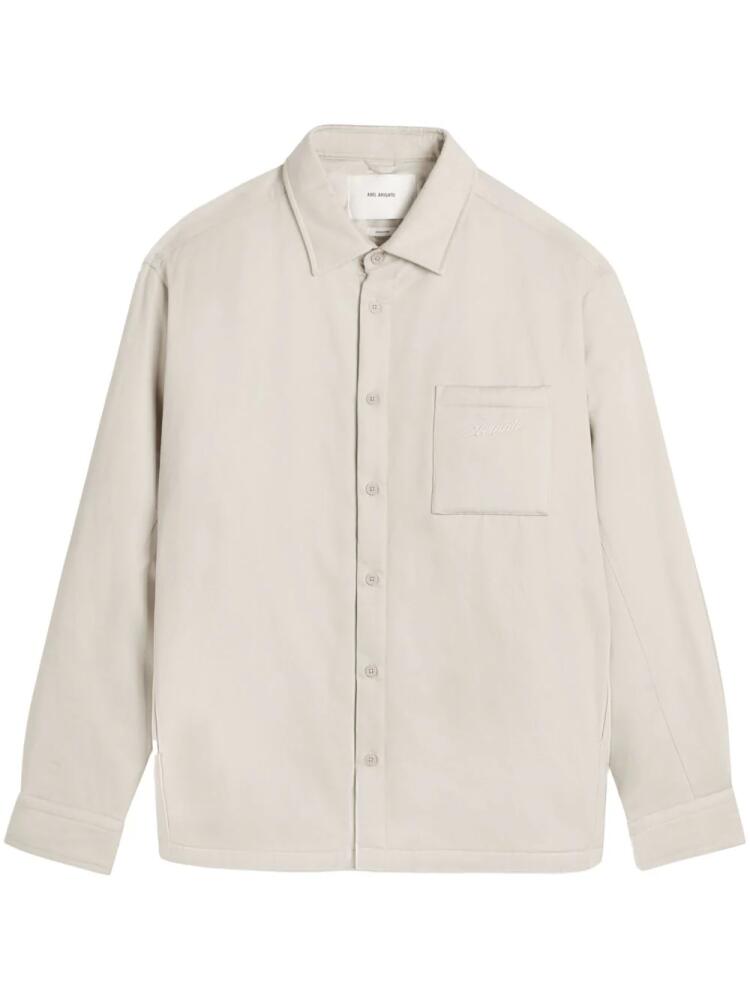 Axel Arigato Alpine padded cotton shirt - Neutrals Cover