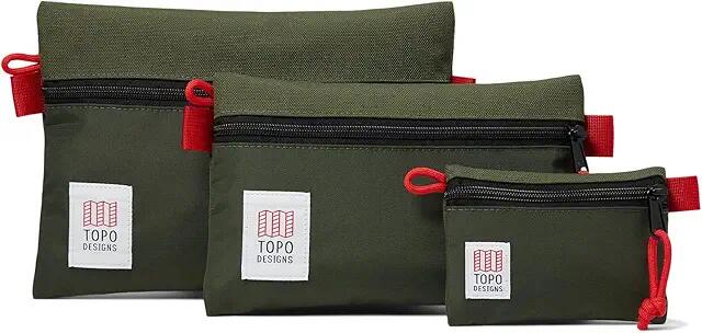 Topo Designs Accessory Bag Bundle (Olive/Olive) Luggage Cover