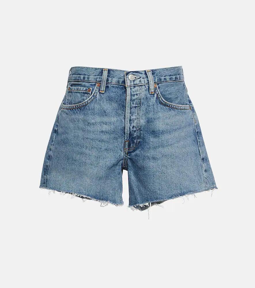 Agolde Parker mid-rise denim shorts Cover