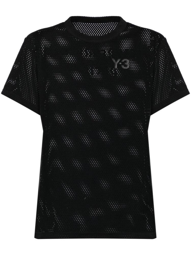 Y-3 mesh T-shirt - Black Cover