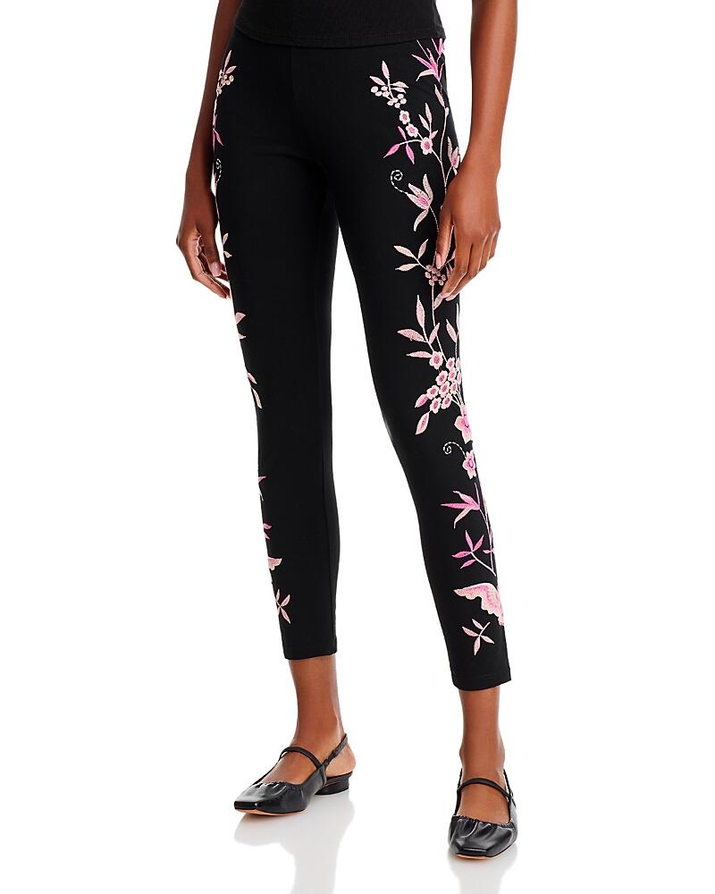 Johnny Was Rosalyn Embroidered Leggings Cover