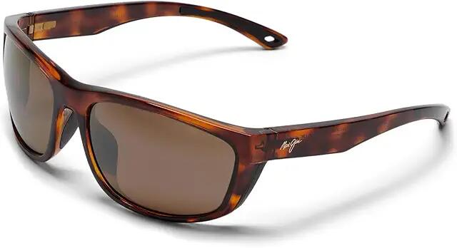 Maui Jim Nuu Landing (Tortoise/Black Rubber/Hcl Bronze Polarized) Polarized Fashion Sunglasses Cover