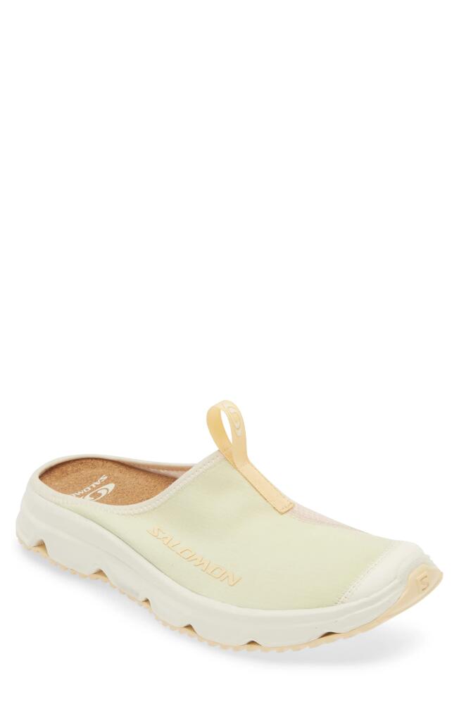 Salomon Gender Inclusive RX Slide 3.0 Slip-On Shoe in White Jade/Cloud Pink Cover