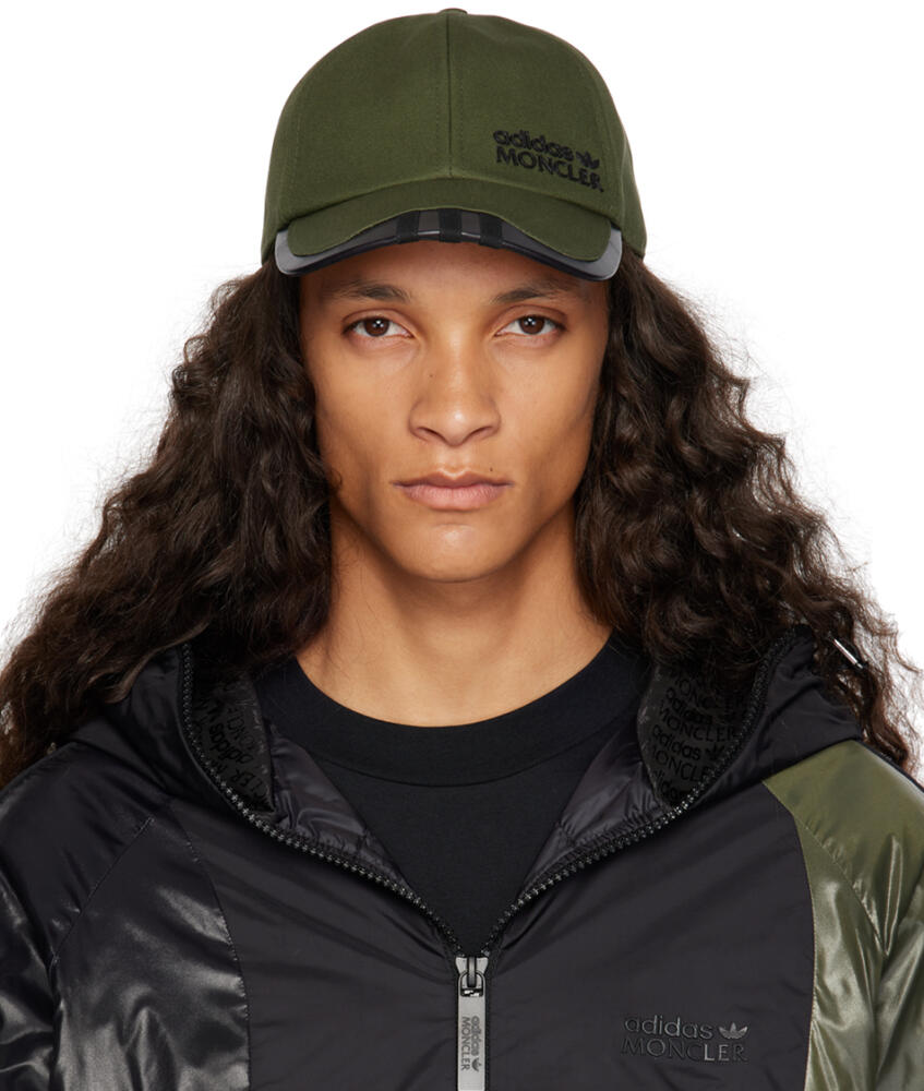 Moncler Genius Moncler x adidas Originals Khaki Baseball Cap Cover