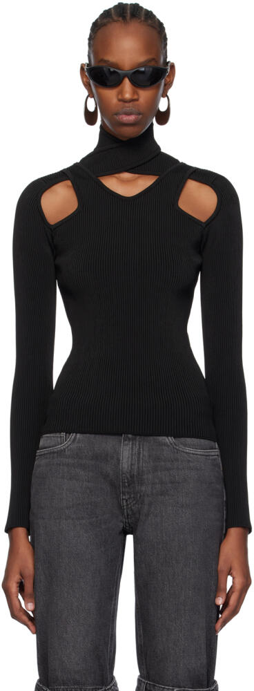 Coperni Black Cutout Sweater Cover