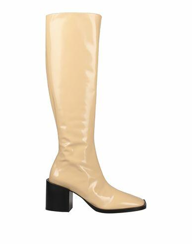 Jil Sander Woman Boot Ivory Leather Cover