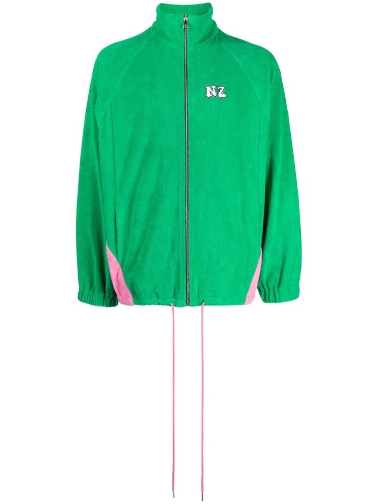 Natasha Zinko Bunny-motif zip-up jacket - Green Cover