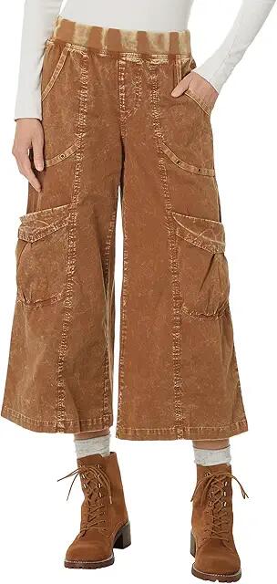 XCVI Faulkner Crop (Distressed Copper Wash) Women's Dress Pants Cover