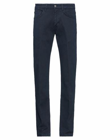 Betwoin Man Pants Midnight blue Cotton, Elastane Cover