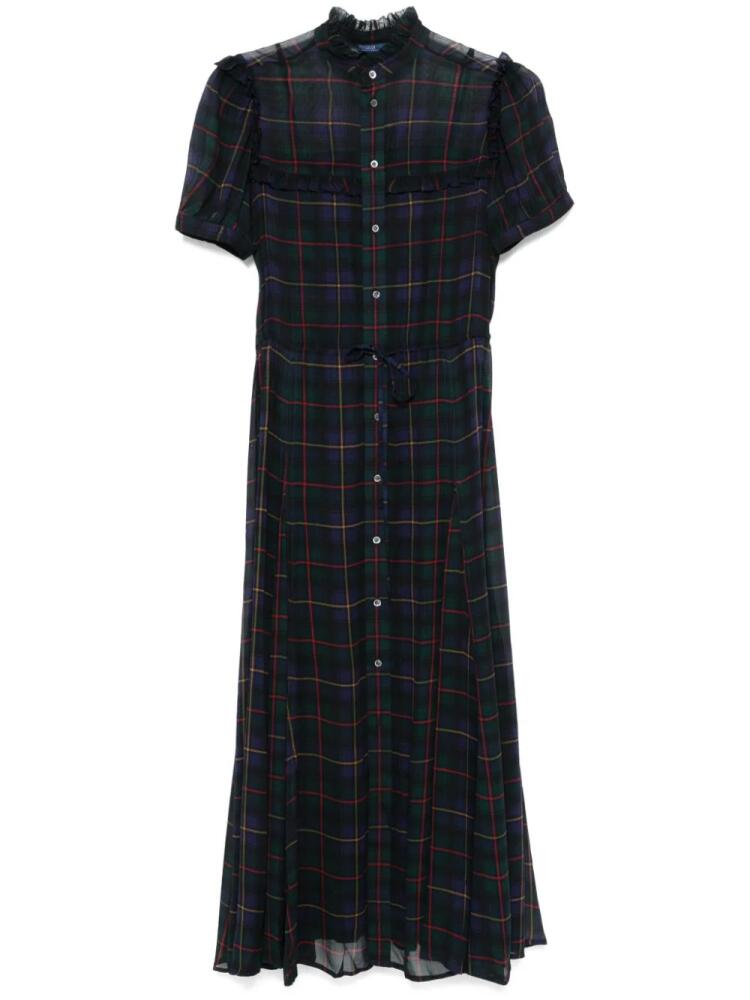 Polo Ralph Lauren plaid maxi dress - Green Cover